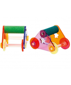 Roller Skates - Large - Trick Training Parrot Toy